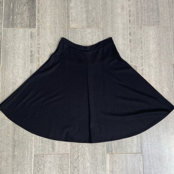 Only Hearts NYC Fit & Flare Knee Length Skirt Black Size Large - Picture 4 of 7